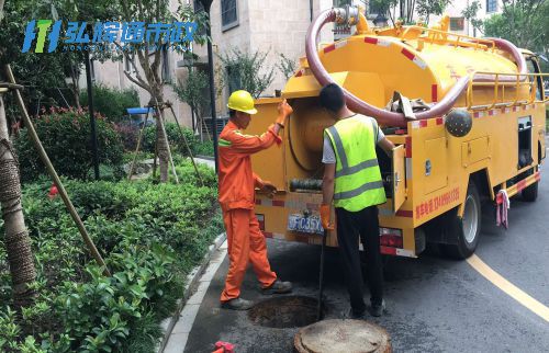 上海金山区张堰镇雨污管道清淤疏通